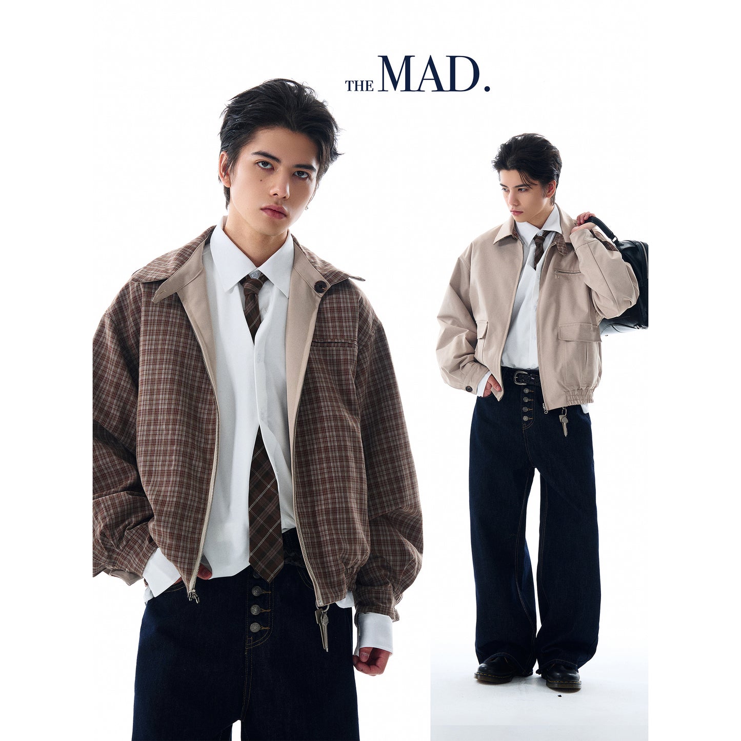 MADWITCH REVERSIBLE SHORT JACKET #W2515