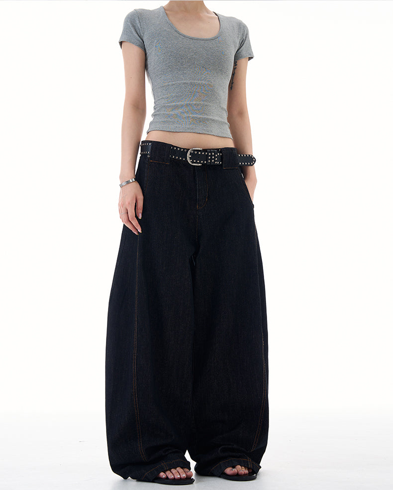 MADWITCH RELAXED FIT CLEAN DENIM PANTS #G6480