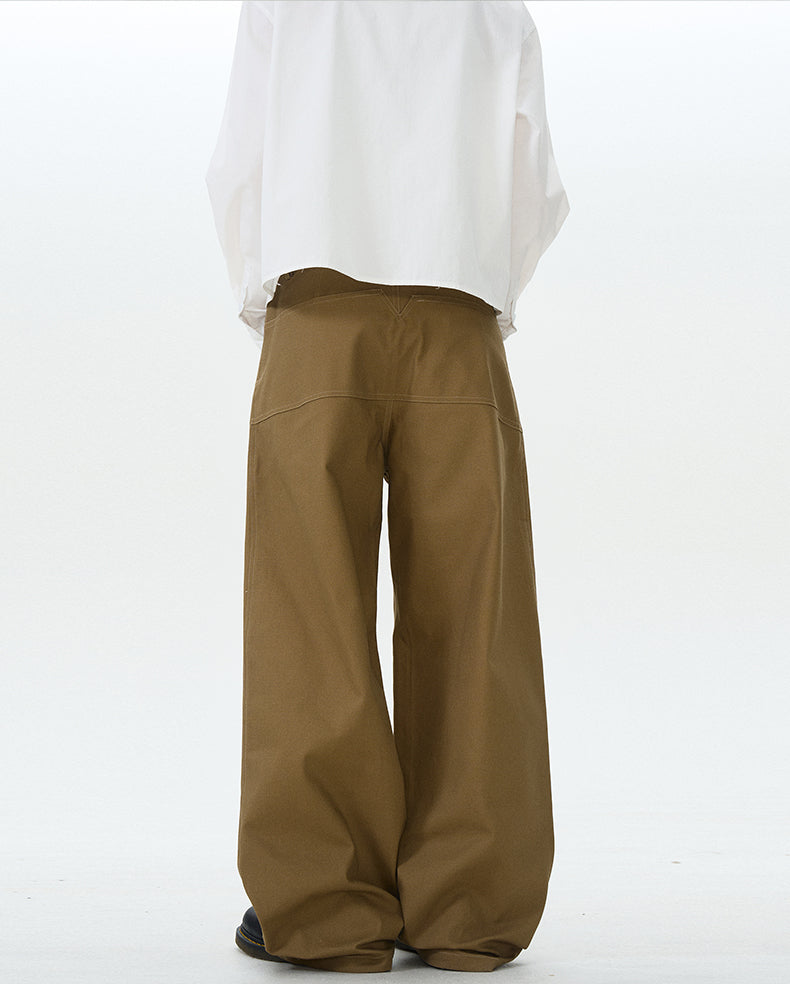 MADWITCH INVERTED SIMPLE CASUAL PANTS #L528