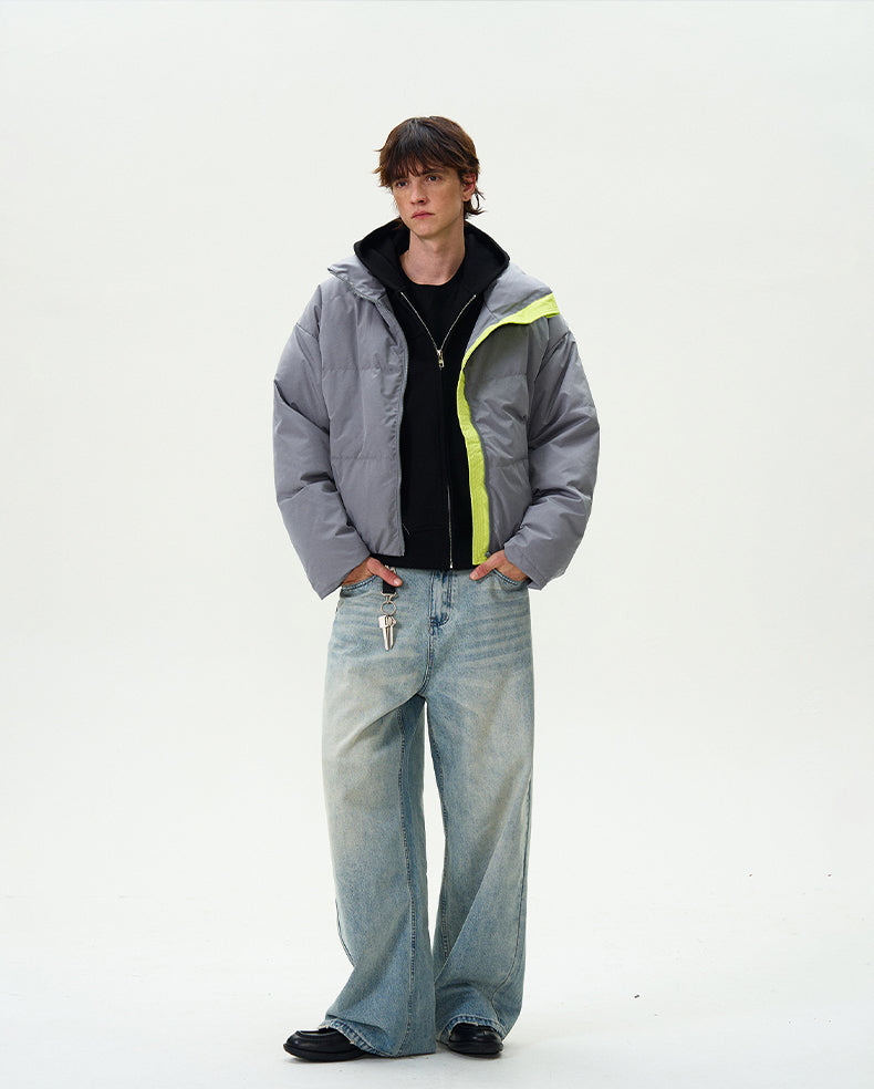 MADWITCH VINTAGE SHORT PUFFER JACKET #8622