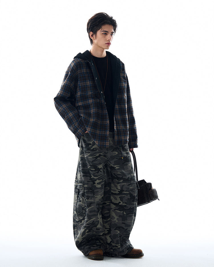 MADWITCH REVERSIBLE HOODED SWEATSHIRT #W2526