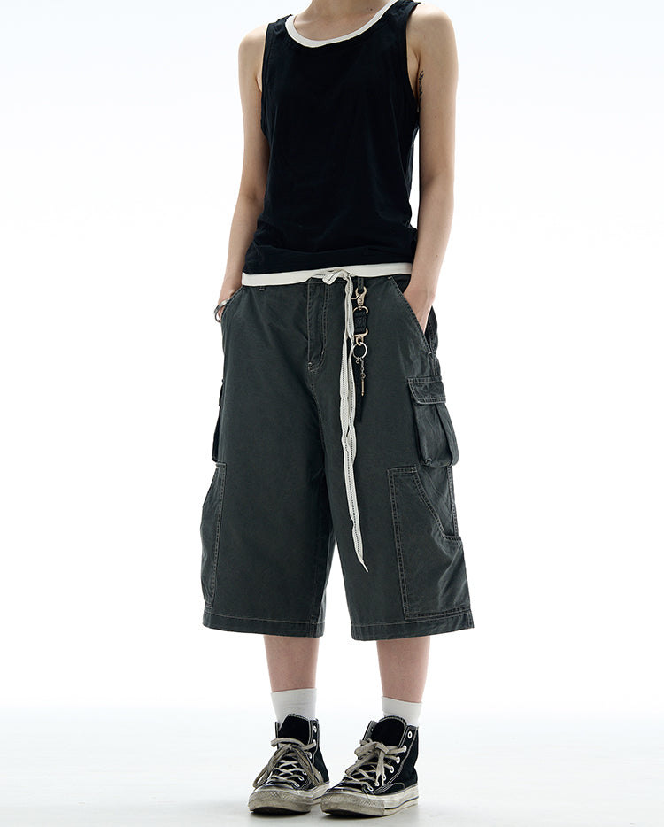 MADWITCH STREET STYLE CASUAL SHORTS #DK113