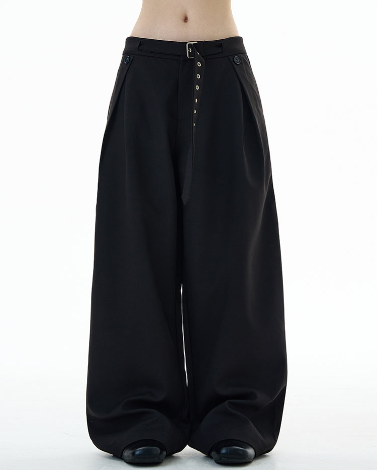 MADWITCH UNISEX WIDE LEG CASUAL DRESS PANTS #N1665