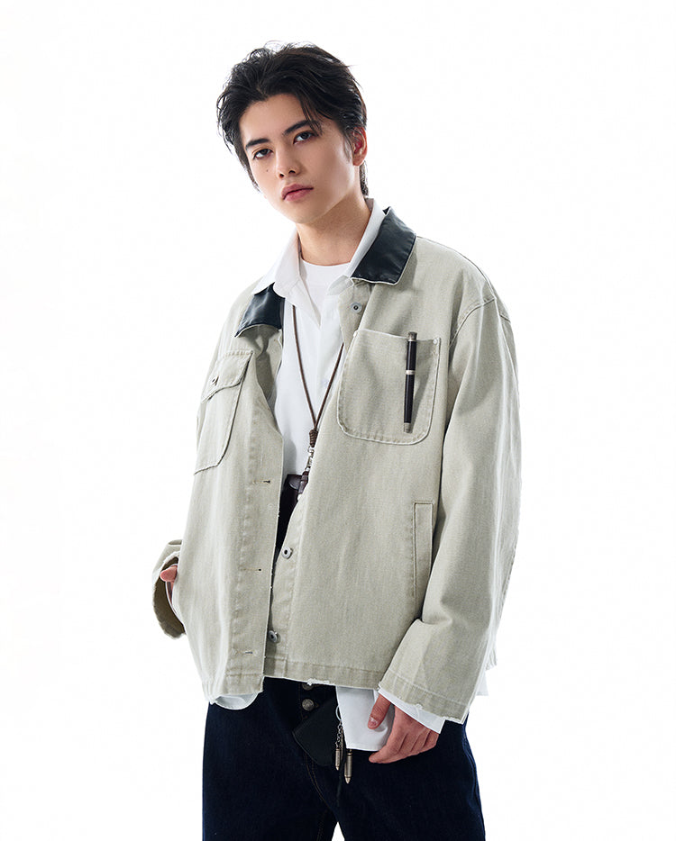 MADWITCH WASHED WORK JACKET #WT45