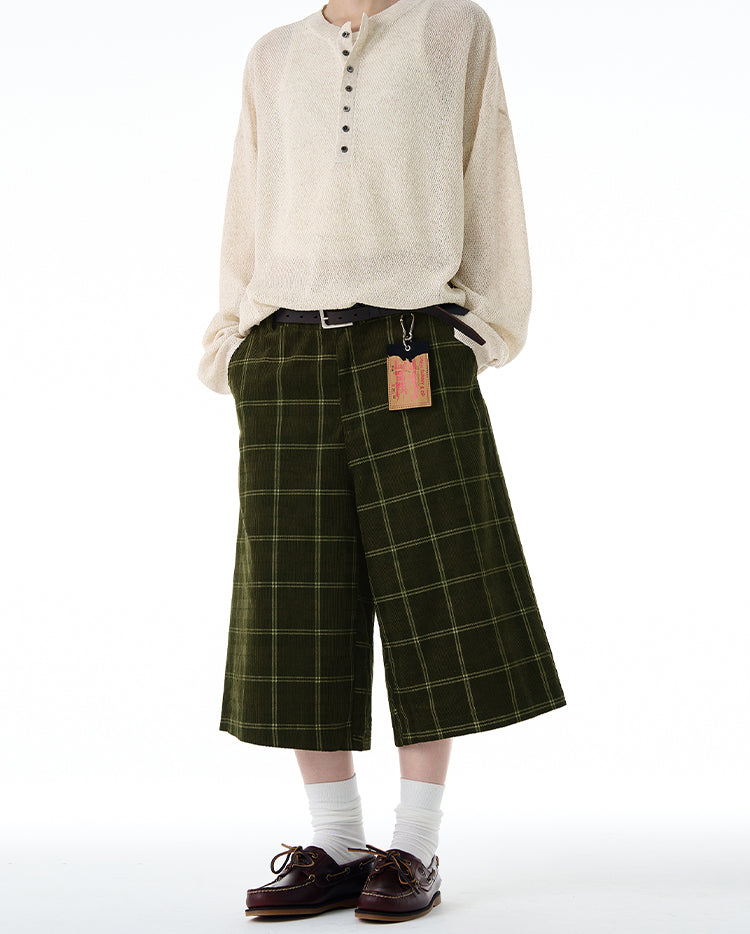 MADWITCH UNISEX MID-LENGTH CHINO SHORTS #DR1009
