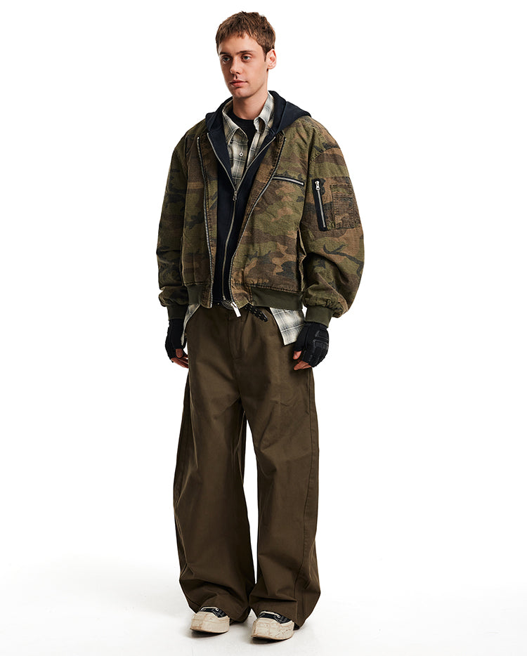 MADWITCH FAUX CAMO JACKET #AW25093