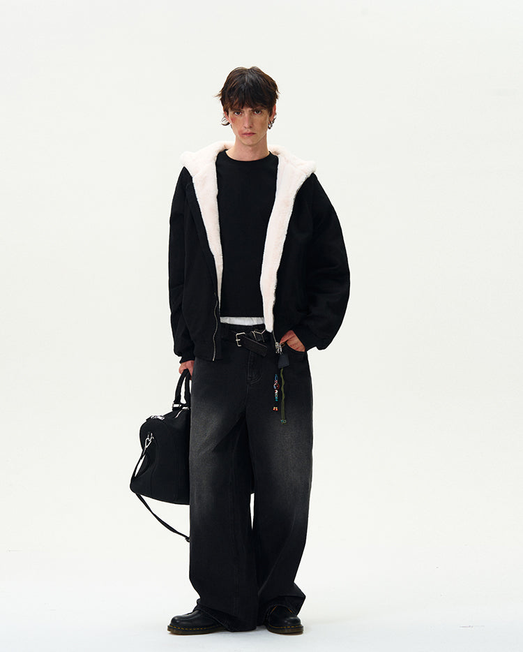 MADWITCH FLEECE-LINED WARM PADDED JACKET #M24279