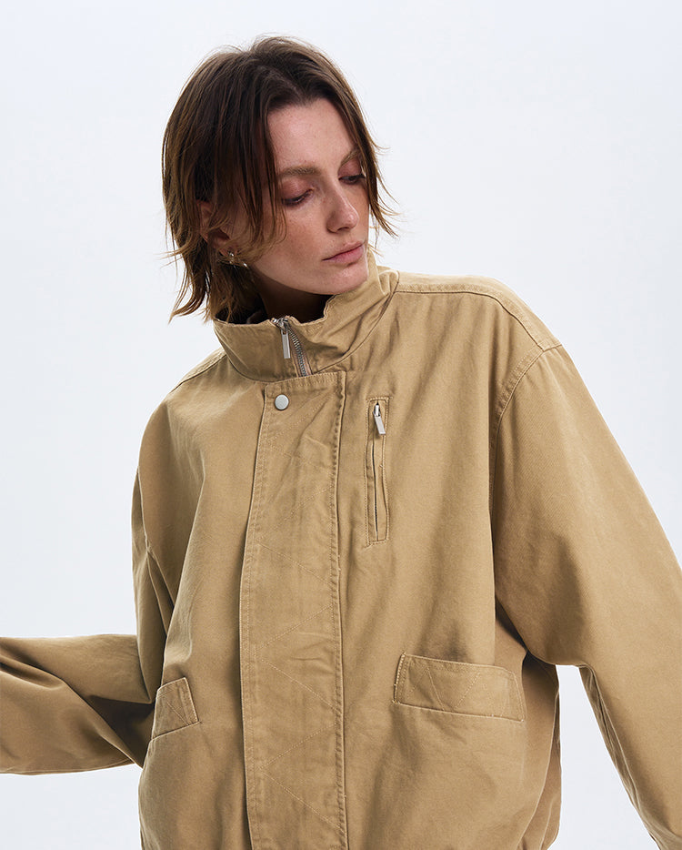MADWITCH CROPPED AIR FORCE JACKET #171-1