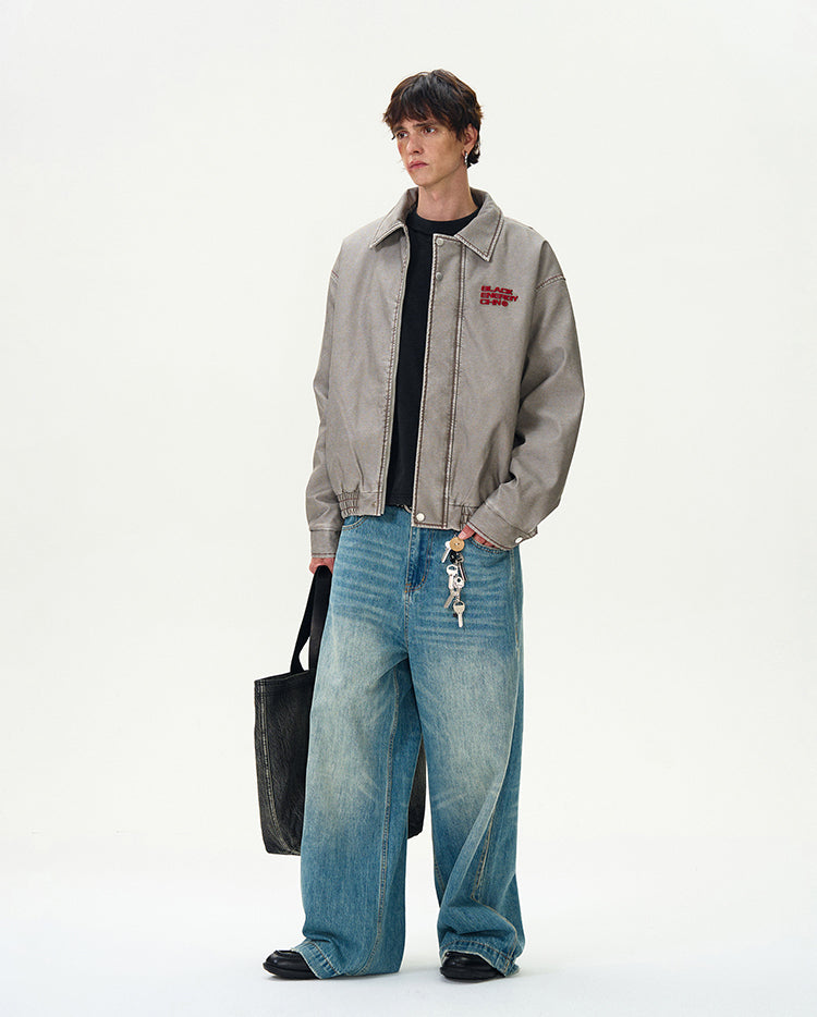 MADWITCH WASHED VINTAGE JACKET #BM295