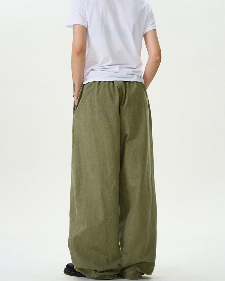 MADWITCH CASUAL WIDE-LEG PANTS #CK6600
