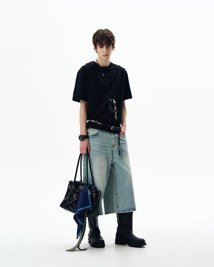 MADWITCH OVERSIZED COTTON TSHIRT #H29
