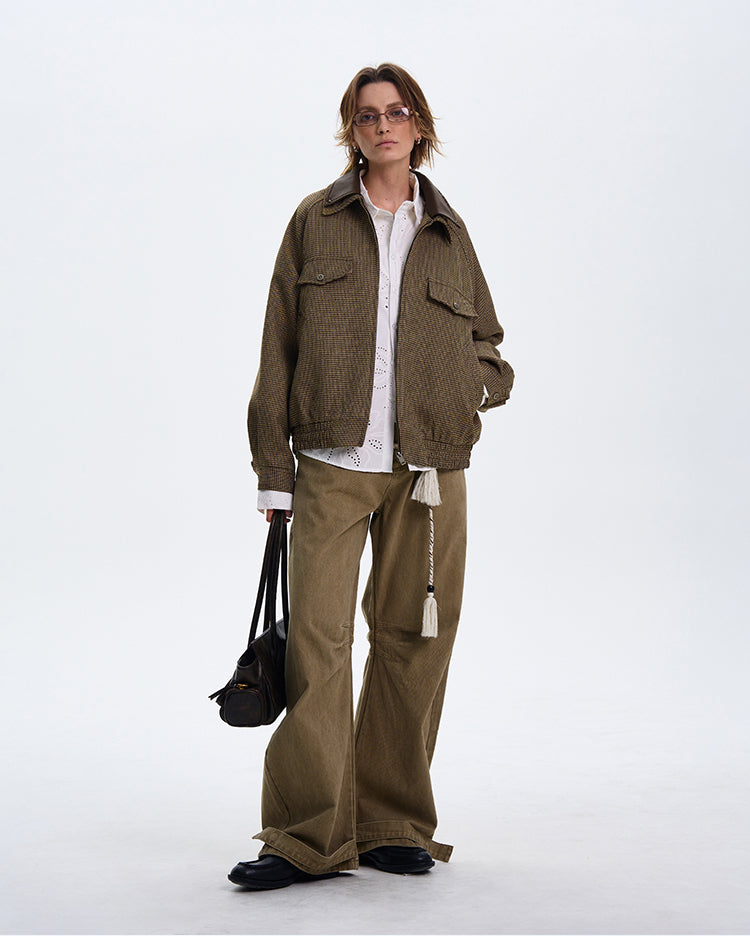 MADWITCH OLD MONEY DOUBLE-COLLAR JACKET #990503