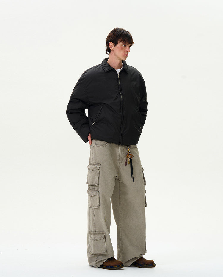 MADWITCH TURN-DOWN COLLAR DOWN JACKET #AY15