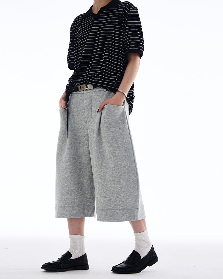 MADWITCH CLEANFIT CASUAL CROPPED PANTS #L538