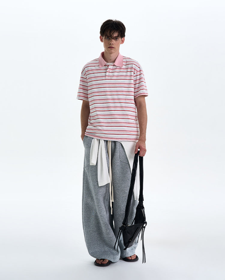 MADWITCH COLORBLOCK POLO SHIRT #C036