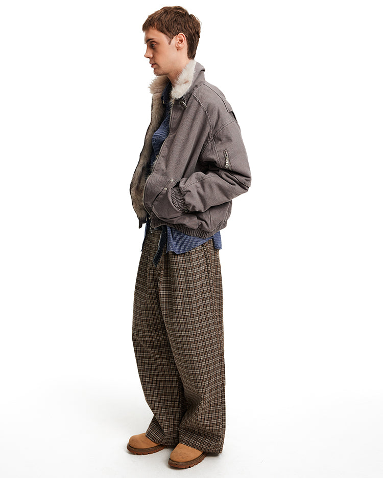 MADWITCH DENIM PILE PARKA #BM350