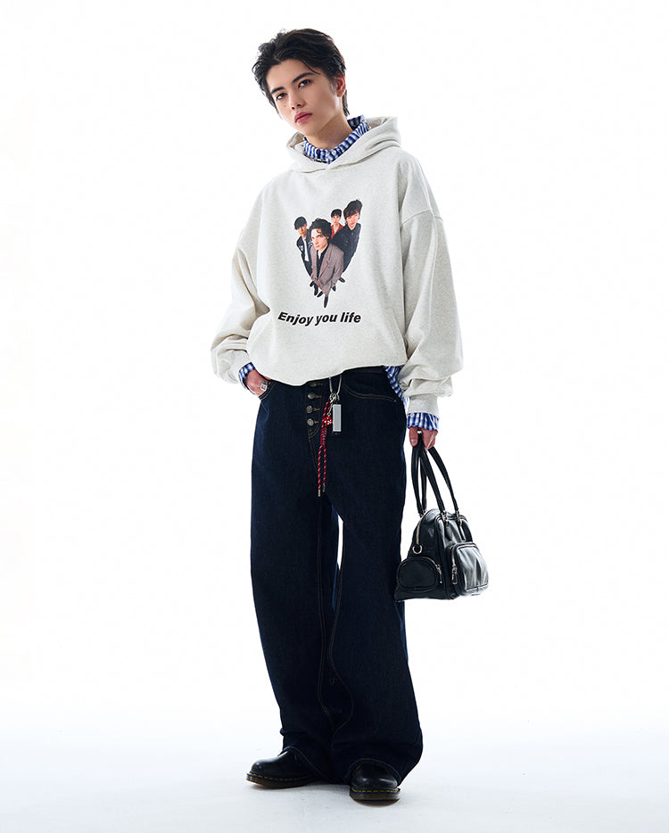 MADWITCH CLASSIC HOODED SWEATSHIRT #MD4155