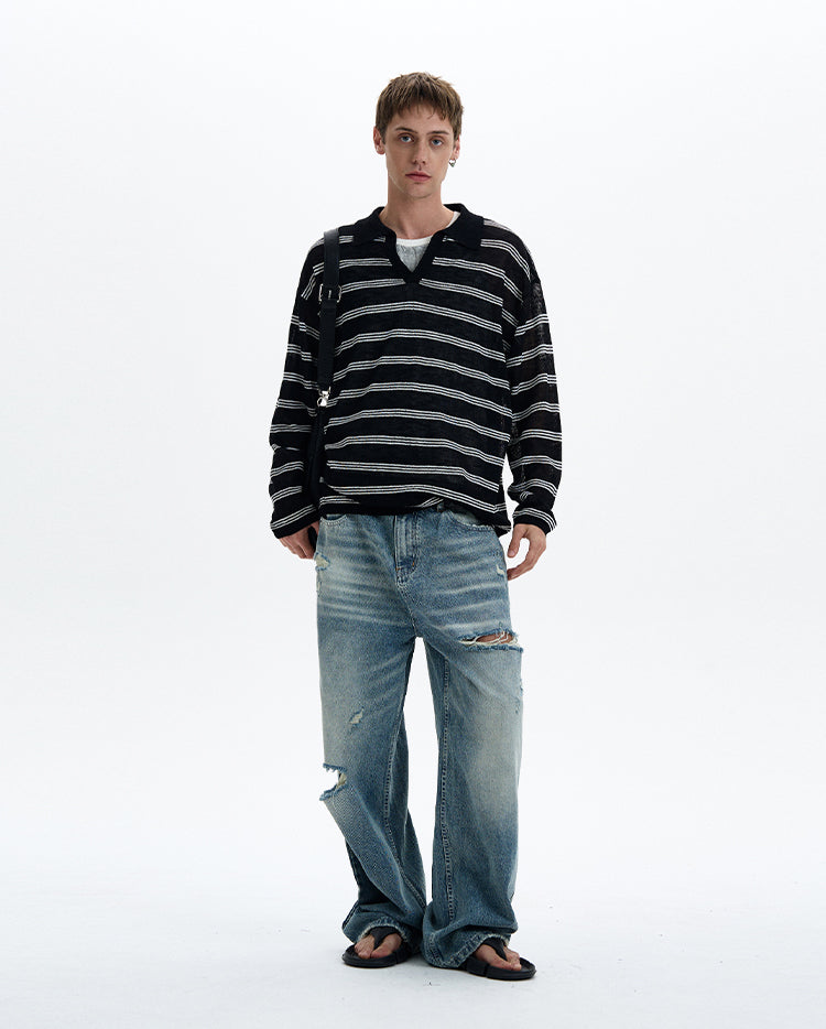 MADWITCH LIGHTWEIGHT KNIT LONG SLEEVE #68802