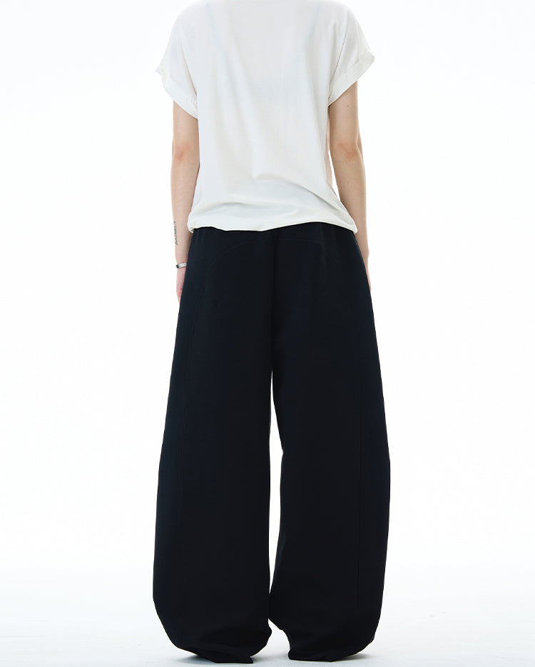 MADWITCH UNISEX DRAPEY STRUCTURED CASUAL PANTS #BNK171