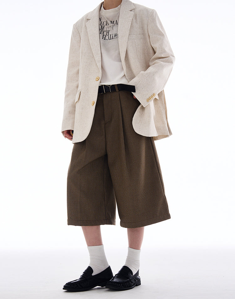 MADWITCH VINTAGE OLD MONEY STYLE SHORTS #L803
