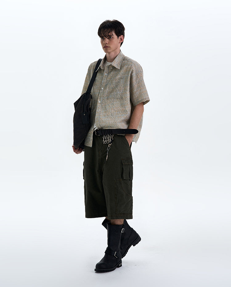 MADWITCH VINTAGE LOOSE FIT SHIRT #CR219