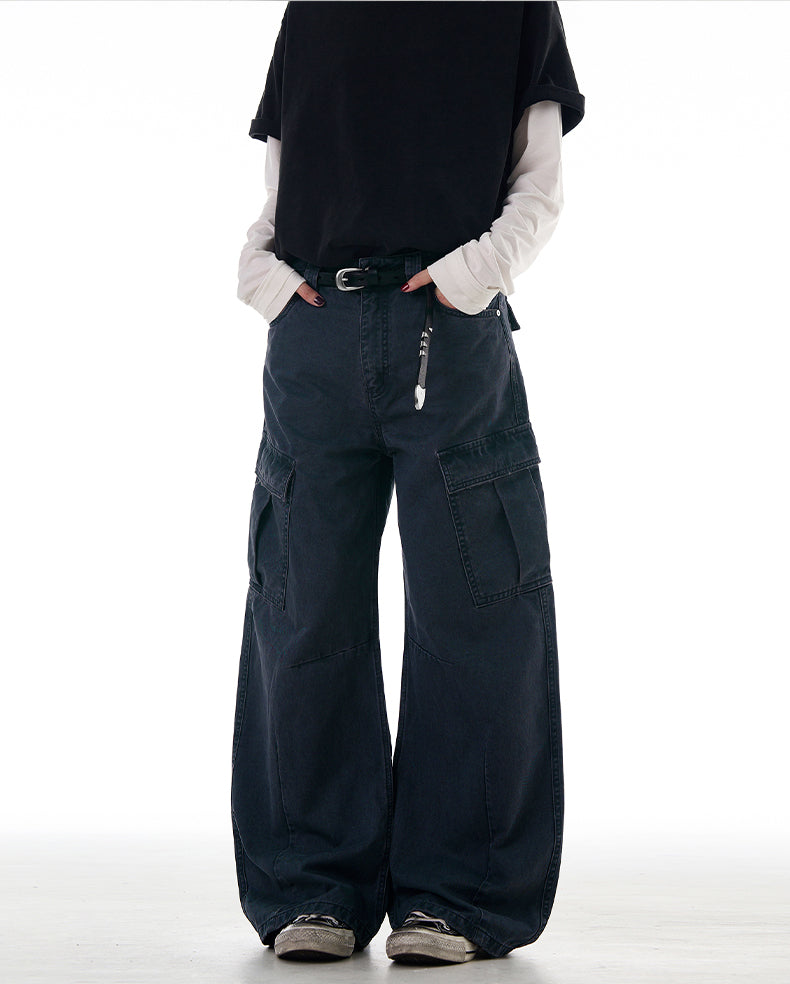 MADWITCH BAGGY VINTAGE CARGO PANTS #A605