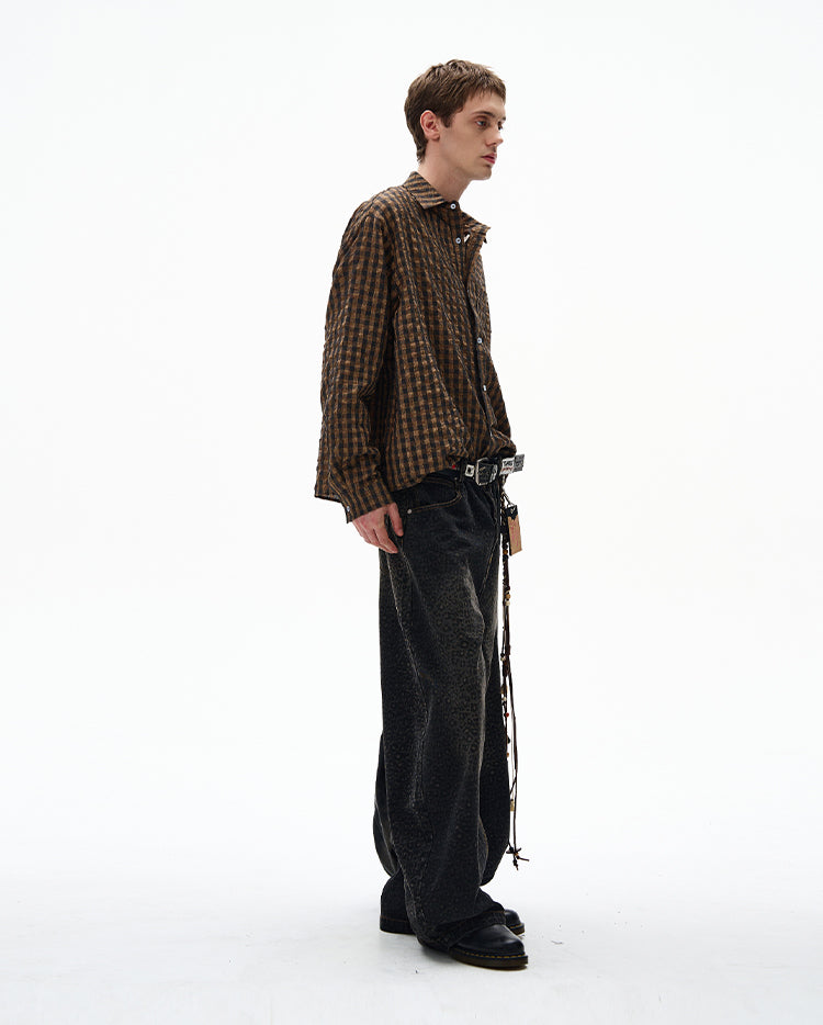 MADWITCH UNISEX BUBBLE GAUZE SHIRT #CR6237
