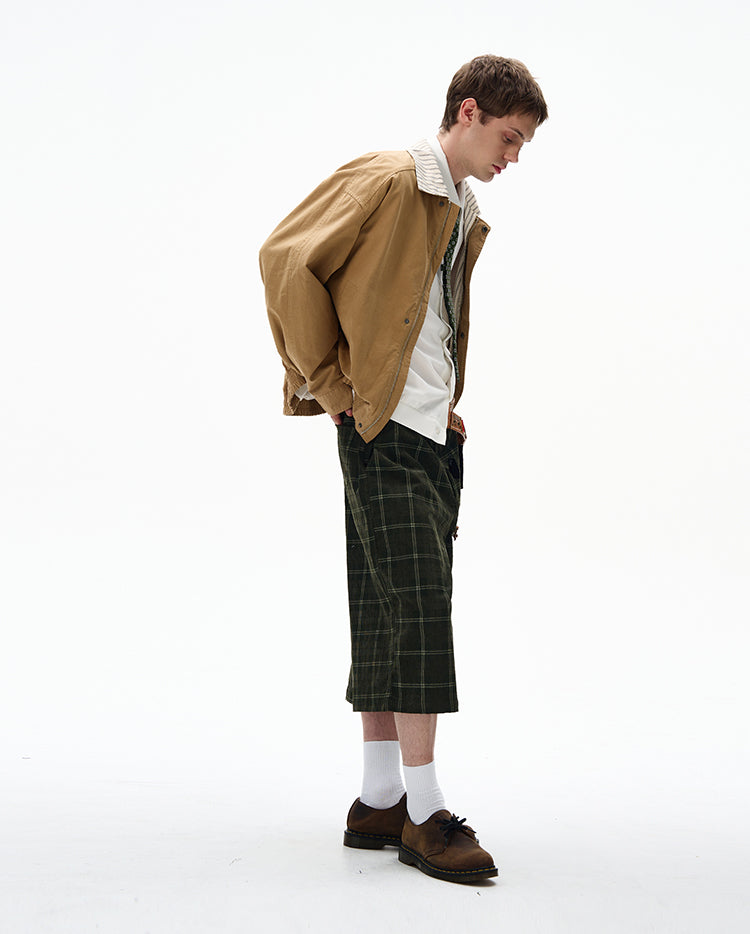 MADWITCH EARLY FALL CROPPED FLIGHT JACKET #UTU025