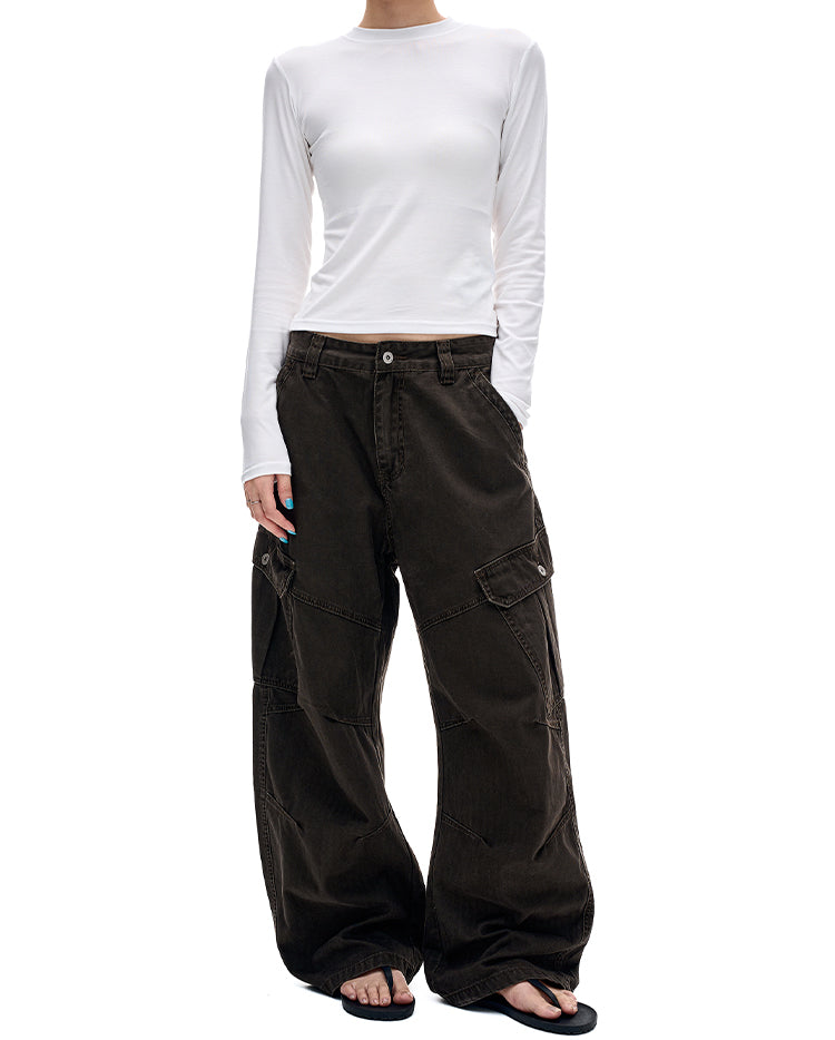 MADWITCH UTILITY BENT LEG PANTS #CK3557