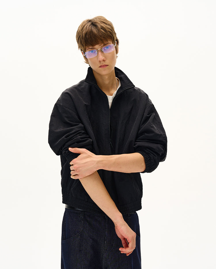 MADWITCH UNISEX ELEVATED STAND COLLAR JACKET #0254