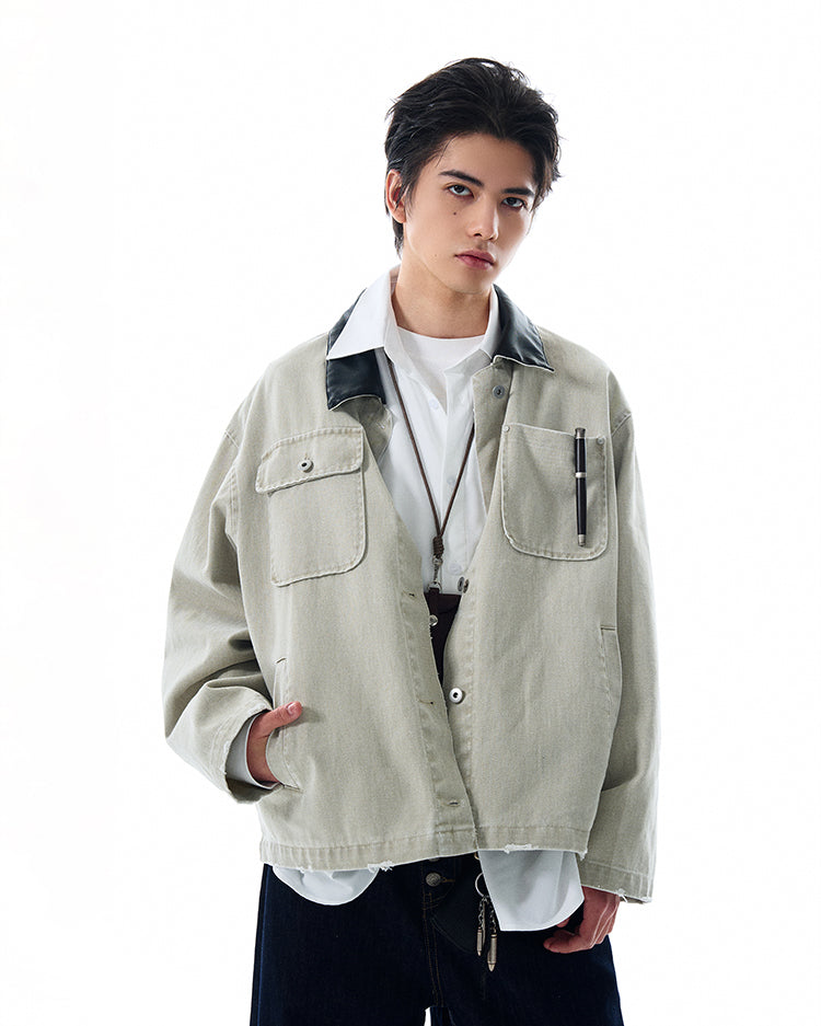 MADWITCH WASHED WORK JACKET #WT45