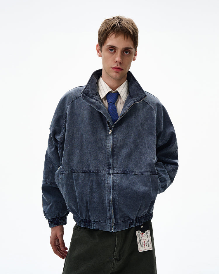 MADWITCH UNISEX DECONSTRUCTED WASHED JACKET #W223