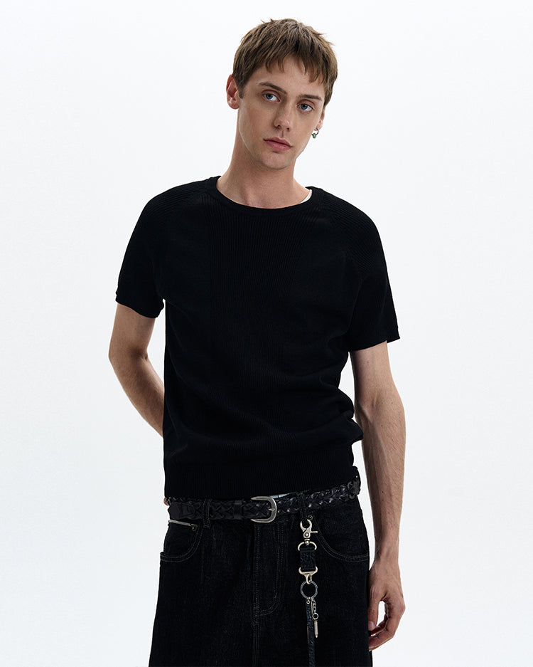 MADWIT OLD MONEY KNIT TEE #DD3330