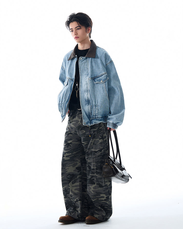MADWITCH DENIM WORK JACKET #RW151
