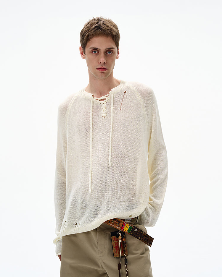MADWITCH UNISEX EARLY FALL KNIT LONG SLEEVE #MY001-S