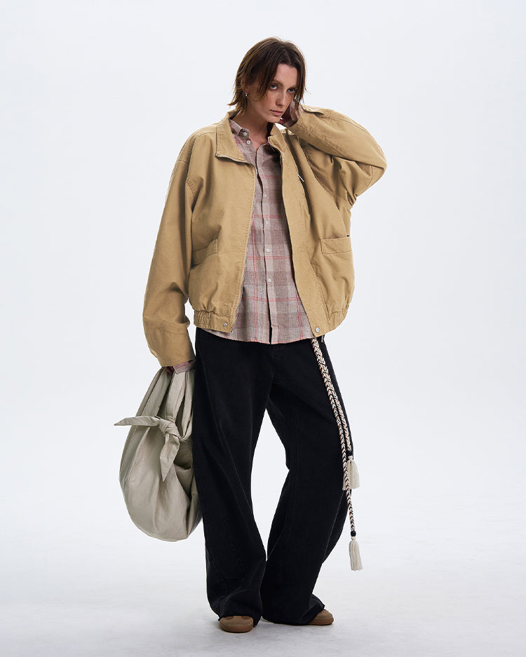MADWITCH CROPPED AIR FORCE JACKET #171-1