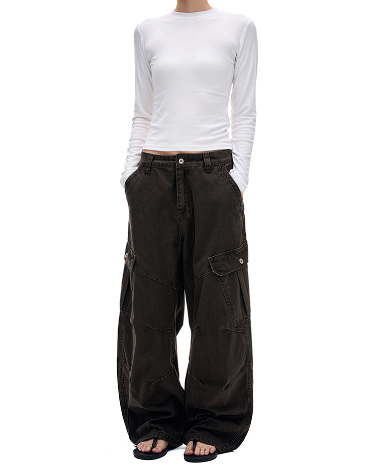 MADWITCH UTILITY BENT LEG PANTS #CK3557