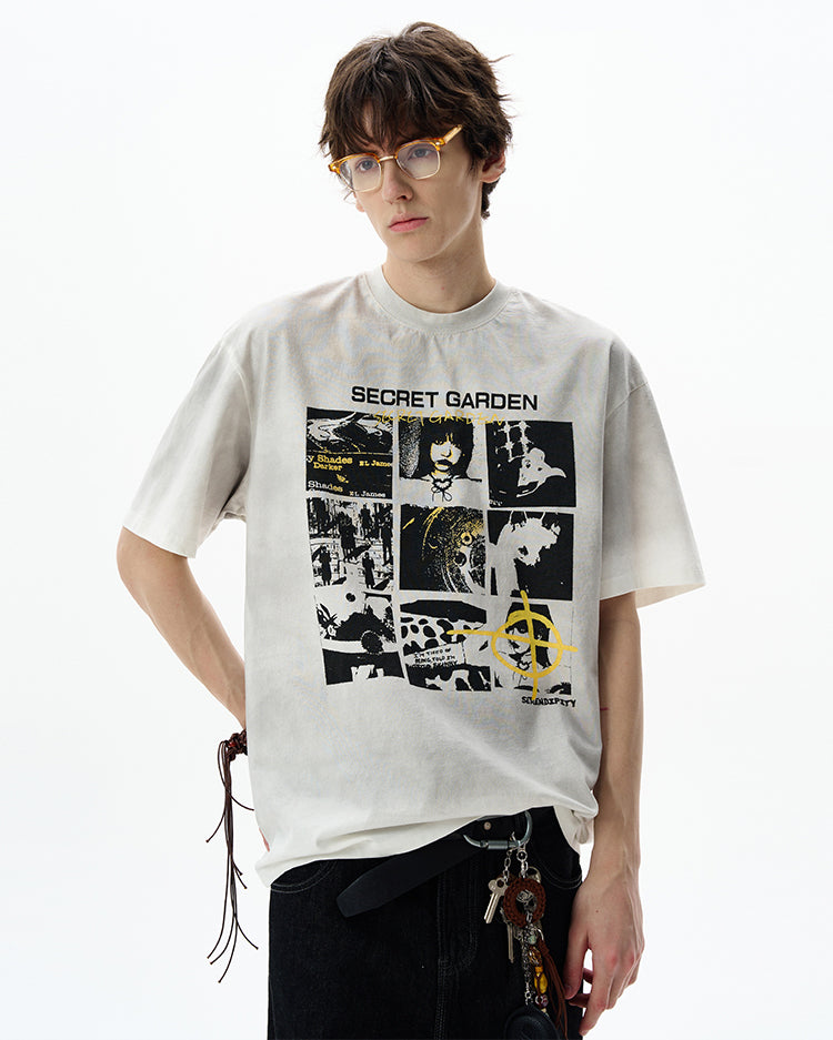 MADWITCH URBAN PRINTED TSHIRT #22640C25