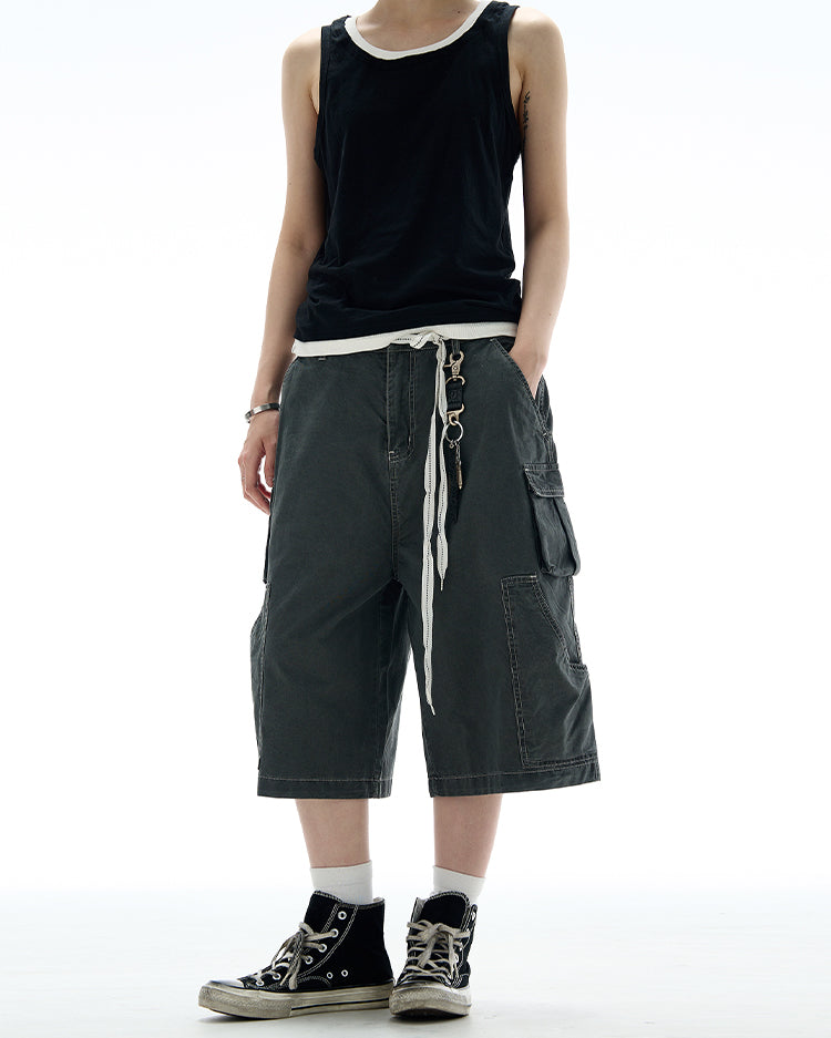 MADWITCH STREET STYLE CASUAL SHORTS #DK113