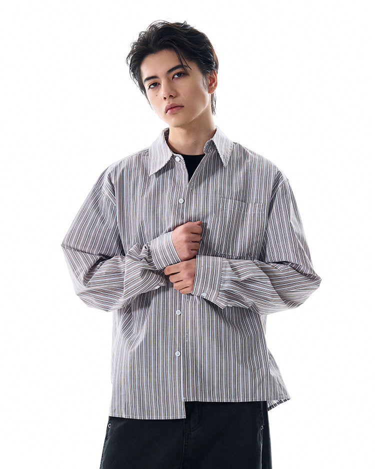 MADWITCH CLEANFIT STRIPED SHIRT #RC158