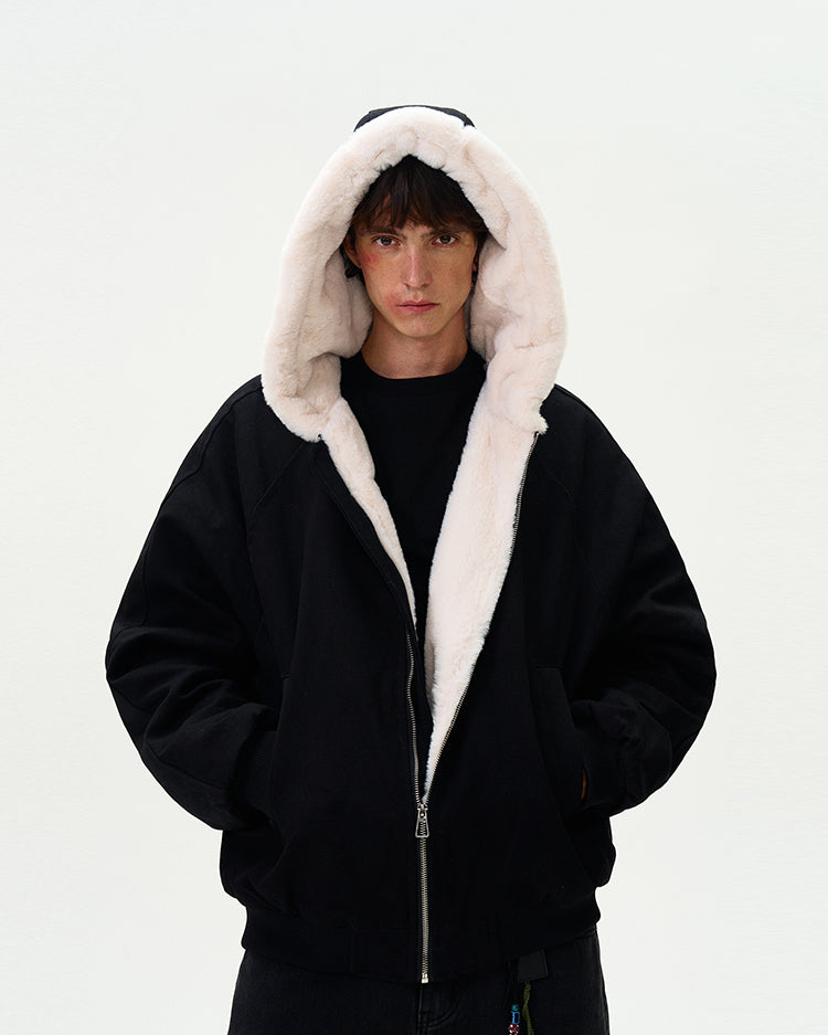MADWITCH FLEECE-LINED WARM PADDED JACKET #M24279