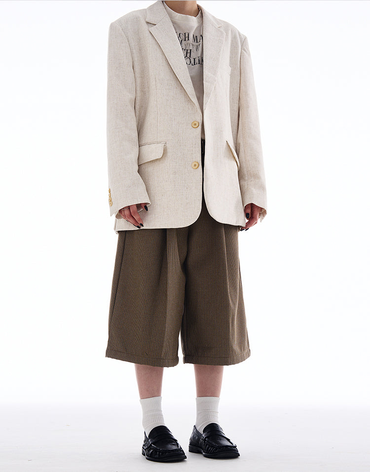 MADWITCH VINTAGE OLD MONEY STYLE SHORTS #L803