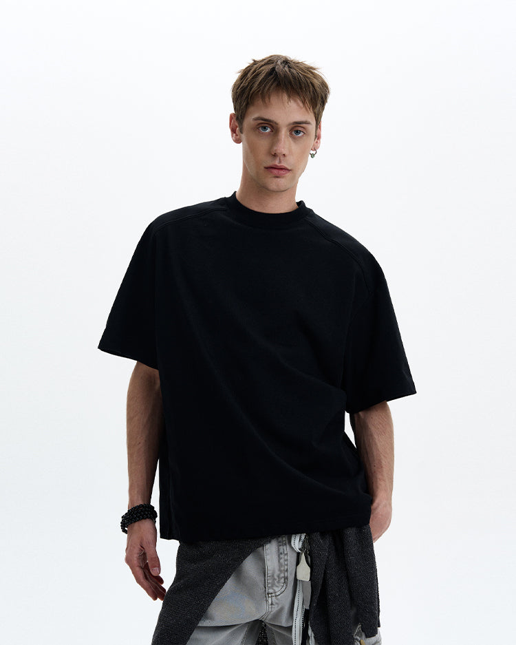MADWIT MINIMAL COLLAR TEE #241301