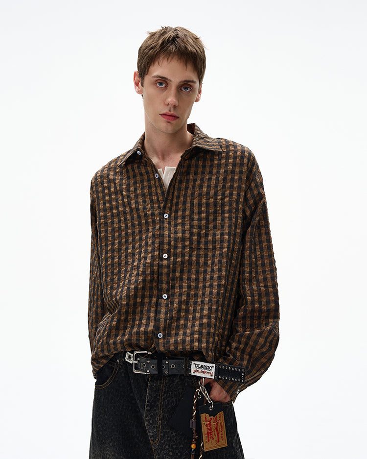 MADWITCH UNISEX BUBBLE GAUZE SHIRT #CR6237