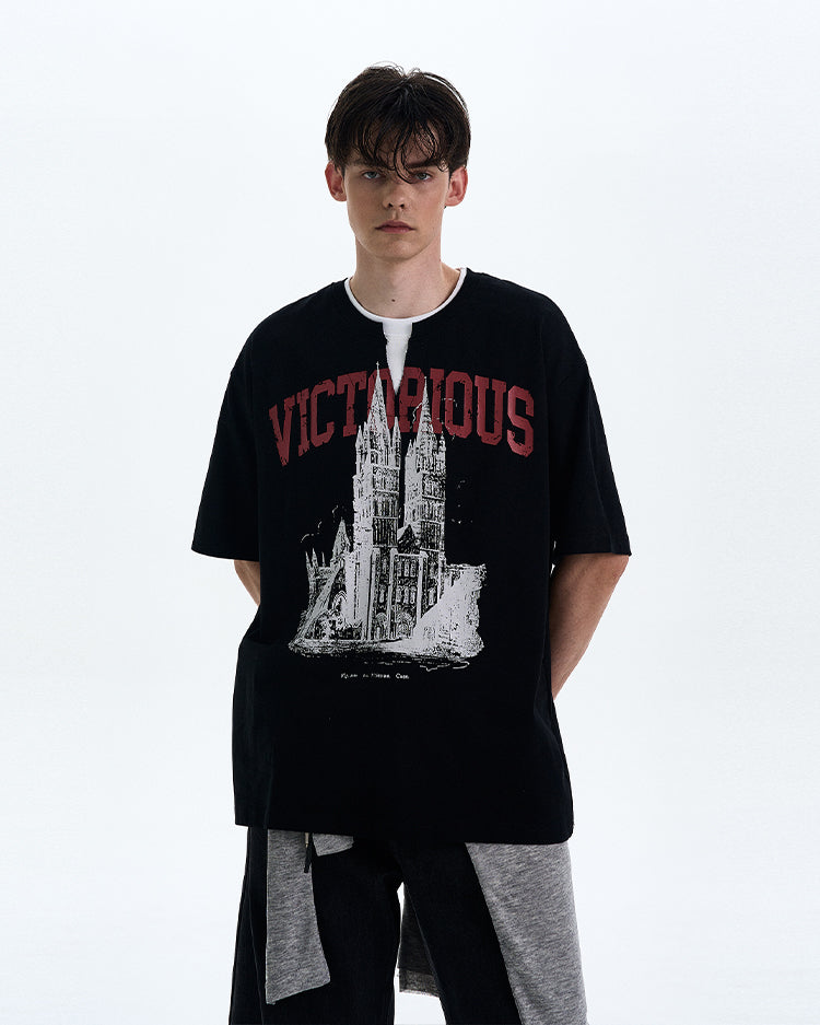 MADWITCH CREATIVE LAYERED TEE #990363