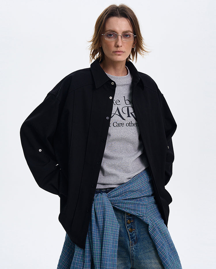 MADWITCH LOOSE-FIT SHIRT JACKET #880196