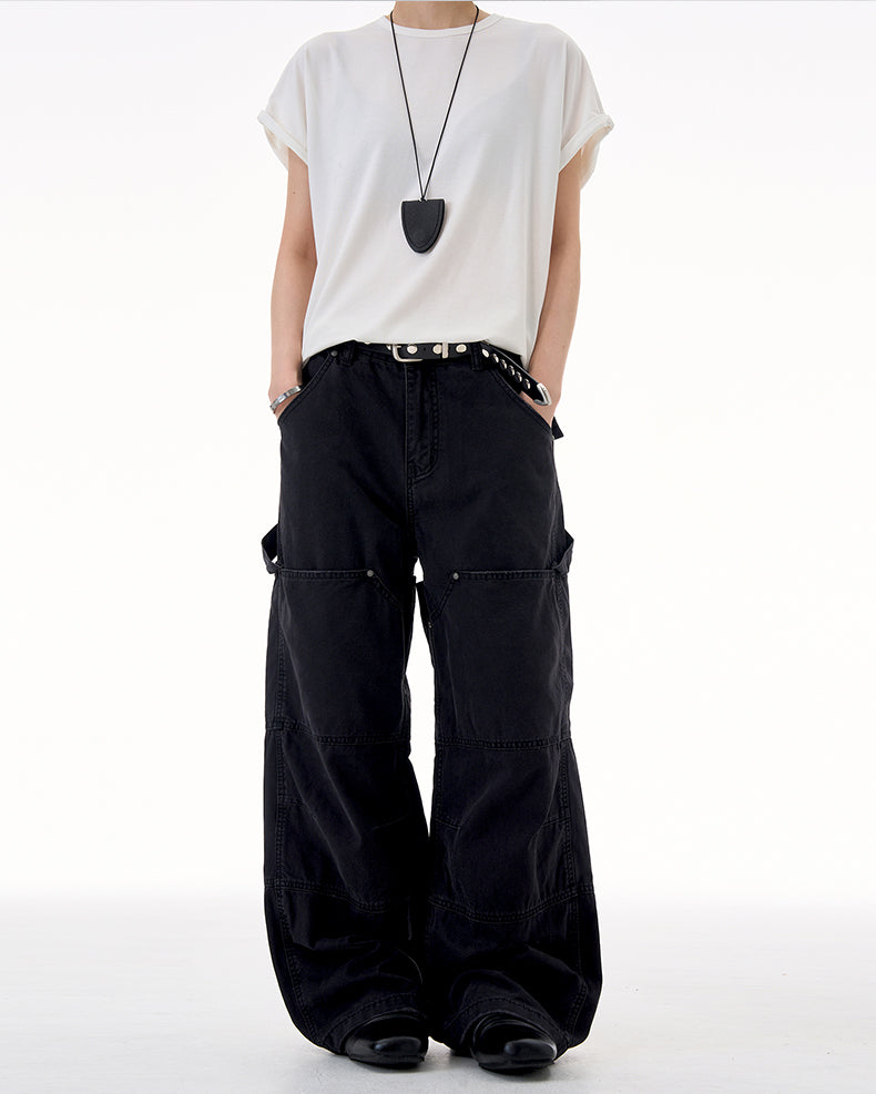 MADWITCH PATCHWORK LUMBERJACK PANTS #HK3552