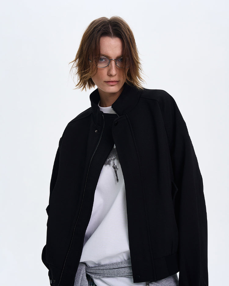 MADWITCH LOOSE STAND COLLAR JACKET #246006