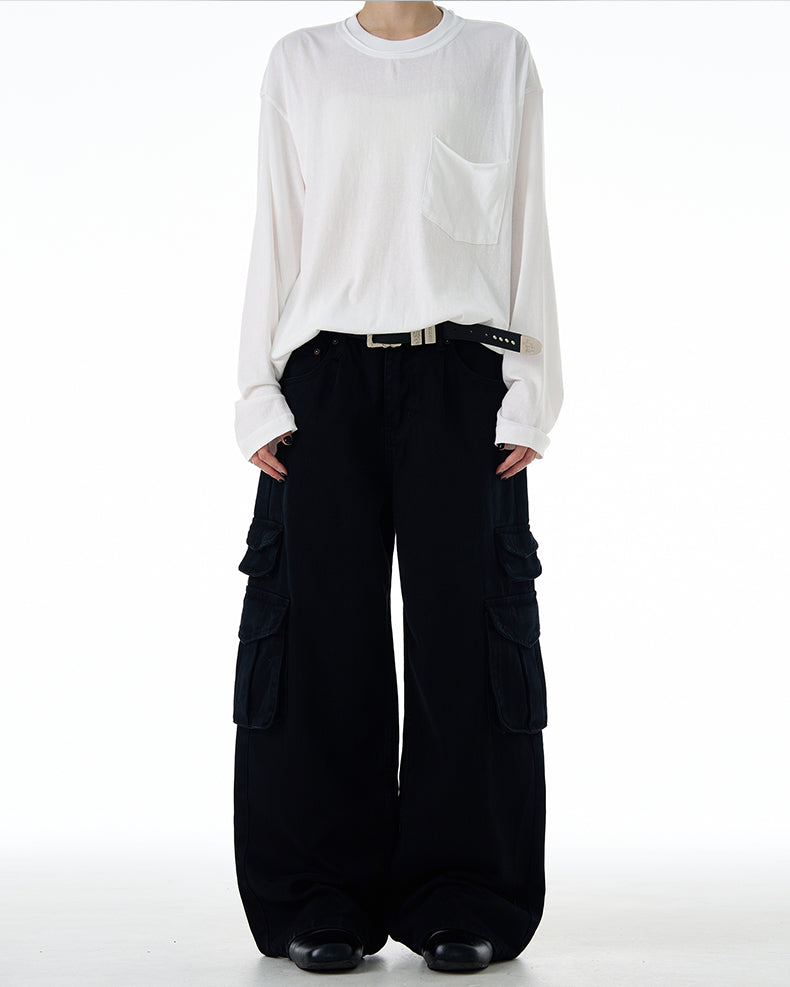 MADWITCH MULTI-POCKET CARGO PANTS #CK3397