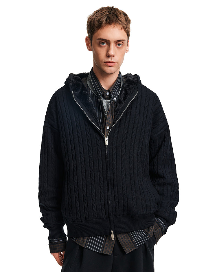 MADWITCH TWIST SHEAR COAT #MF3395